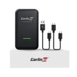 CarlinKit 3.0 apple Wireless CarPlay adapter uk,CarPlay dongle for OEM Wired CarPlay Cars,Convert Wired to Wireless CarPlay(Model year:2017 to 20