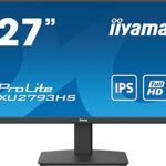 iiyama XU2793HS-B5 27 Inch IPS LCD with Slim Bezel, 4ms, Full HD 1920x1080, 1x HDMI,1 x DisplayPort, 2 x 2W Speakers