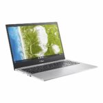 ASUS Chromebook CX1 (CX1500) 15.6" HD Laptop (Celeron N4500, 4 GB RAM, 64 GB eMMC, Chrome OS), Silver