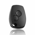 Remote Control Pilot Fob Car Key Shell Case Cover Replacement for Renault Dacia Nissan Opel compatible with Clio Twingo Master Kangoo Dokker Dust