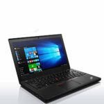 Lenovo ThinkPad X260 12.5-inch Ultrabook - Core i5-6300U 2.4GHz, 8GB RAM, 256GB SSD, HDMI, WiFi, WebCam, Windows 10 Professional 64-bit (Renewed)
