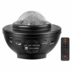 Pasyauer Led Star Projector Night Light Projector with Remote Control Bluetooth Speaker Star Projector for Ceiling