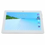 jerss 8 Inch Tablet, UK Plug 100-240V Call Support Octa Core Processor 6GB 128GB FHD Tablet 6000mAh Battery for Watching for Android 10 (Silver)