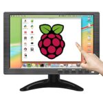 Kenowa 10.1 Inch Touchscreen Portable Monitor, IPS FHD 1280x800 Small Touch Monitor with Port BNC/AV/HDMI/USB/VGA Video Input for PC CCTV Car Bac