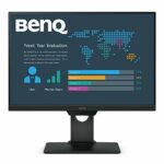 BenQ BL2581T - LED monitor - 25" - 1920 x 1200 WUXGA - IPS - 300 cd/m² - 1000:1 - 5 ms - HDMI, DVI-D, VGA, DisplayPort, USB - speakers - black