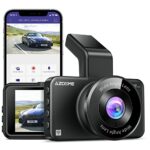 AZDOME 1080P Dash Cam WiFi APP Car Camera with 3 Inch IPS Screen, 150° Wide Angle, ADAS, G-Sensor, Parking Monitor, Loop Recording, Super Night V
