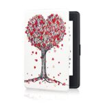 XYFCJK Hand Strap Case For Kindle - Paperwhite 123 (6Th 7Th Gen) 2013 2015 Smart Anti-Drop Cover, Printing Slimshell Waterproof Case For Dp75Sd,