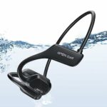 Swimming Headphones, Bone Conduction Headphones，IPX8 Waterproof Headphones for Swimming，Bluetooth 5.3 Wireless Open Ear Headphones with Built-in