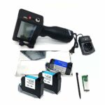 Inkjet Printer 12.7mm Fast Drying 4.3 Inch Touch Screen QR Code/Label Printer Inkjet USB Handheld Inkjet Printer (Color : 1 Printer 3 Ink, Size :