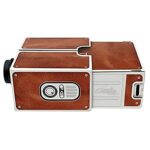 gudan Cinema Projector, Intelligent Cardboard Projector for Family/Party/Birthday Etc. Cinema Audio Projector