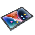 Aeun HD Tablet, 4G Network Dual Speakers 10.1 Inch Tablet UK Plug 100‑240V for Work (Grey)