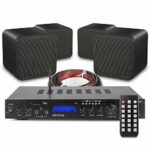 Fenton 4.0 Surround Sound Speakers Home Cinema Theatre System with FM Radio Bluetooth Amplifier, B406A