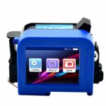 Portable Mini Label Printer 12.7mm Handheld Batch Number QR Code Packaging Bag Printing Encoder (Color : Printer-Black Ink, Size : 1)