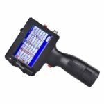 25.4mm Handheld Coding Machine Portable Small Inkjet Printer Bottle Cap Logo Label 25 Language Choices (Color : Printer-Black Ink x2, Size : 1)