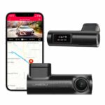 LINGDU Dash Cam Front, 2K Mini WiFi Dash Camera for Cars, Car Camera Dash with 0.96" mini screen, GPS, Parking Monitor, Super Night Vision, Wide