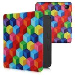 kwmobile Case Compatible with Tolino Vision 6 Case - eReader Cover - Colorful Blocks Multicolor