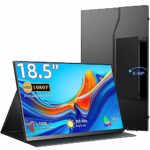 UPERFECT Portable Monitor 18.5 Inch FHD 1080P Monitor 178° IPS Screen with 100% sRGB, Contrast:1000:1 Support Standard HDMI and Type-C, Large Sec