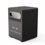 Mini Projector, 2500 Lumens LED Portable Projector, Support 1080P 4K 3D Moives Android 9.0 Wifi Theater Projetor for Outdoor Travel (2G 32G Grey