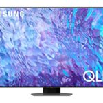 Samsung 55 Inch Q80C 4K QLED HDR Smart TV (2023) - Neural Quantum 4K Processor With Direct Full Array Mini LEDs, Dolby Atmos Audio, Quantum HDR &