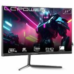 LC-Power 27-Inch Curved Gaming Monitor, Immerse in Fluid Gameplay with 165Hz Refresh Rate, Adaptive Sync - Enhance Your Gaming Experience