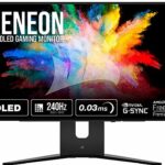 Corsair XENEON 27QHD240 27-Inch OLED Gaming Monitor - 2560 x 1440, 240Hz, 1ms, FreeSync Premium, HDR10, DisplayPort, HDMI, USB-C