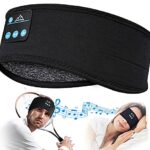 Sleep Headphones Personalised Gifts for Dad Sleepphones - Bluetooth Headband Sleep Earphone Sleepband Built-in HD Stereo Speakers, Ultra-Soft Wir