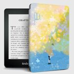 LucklyingBao Slimshell Case For 6" Kindle Paperwhite 10Th Generation 2018 Release - Pu Leather Covers For Kindle Paperwhite E-Reader Accessory-Ab