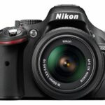 Nikon D5200 Digital SLR Camera with 18-55mm VR Lens Kit - Black (24.1MP) 3 inch LCD (Renewed)