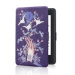 XYFCJK Hand Strap Case For Kindle - Paperwhite 123 (6Th 7Th Gen) 2013 2015 Smart Anti-Drop Cover, Printing Slimshell Waterproof Case For Dp75Sd,