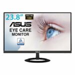 ASUS VZ249HE 24 Inch (23.8 Inch) Monitor, FHD (1920x1080), IPS, Ultra-Slim Design, HDMI, D-Sub, Flicker free, Low Blue Light, TUV certified