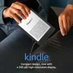 Kindle (2022 release) | The lightest and most compact Kindle, now with a 6", 300 ppi high-resolution display and double the storage | Without ads