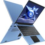 AOCWEI Laptop Computers Windows 10, 14" 6GB RAM 128GB SSD Support 1TB SSD Expansion, 1920x1080 FHD Traditional Laptop, 2.4G+5G WiFi Bluetooth 4.2