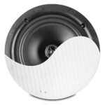 Power Dynamics NCSS8 Ceiling Speaker 2 Way 8" Low Profile Coaxial, Home Audio Installation