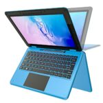 AWOW 11.6 Inch Laptop Touchscreen 2 in 1 Convertible Laptop, Windows 10 in S Mode Intel Celeron N3450 8GB RAM 256GB SSD with Stylus Pen, 1920 x 1
