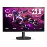 Cooler Master GA241 24” Gaming Monitor – FHD (1920x1080) 100Hz, 1ms MPRT, VA Panel, Adaptive Sync, HDMI, VGA, Black