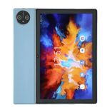 Zudoo 10.1 Inch Tablet, Dual Camera Tablet Computer 8 Core CPU UK Plug 100-240V 5G WIFI 1920x1200 IPS For Android 11.0 To Watch (Blue)