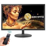 Upinva 19 inch Professional HDMI Monitor CCTV LCD Display Surveillance Camera PC Mobile Monitor Multifunction Office Gaming BNC/VGA/AV/USB Input