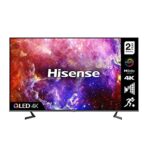 Hisense 75A77GQTUK QLED Series 75-inch 4K UHD Dolby Vision HDR Smart TV 60Hz Refresh Rate with Disney+, Netflix, Freeview Play and Alexa Built-in