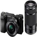 Sony Alpha 6100 | APS-C Mirrorless Camera with Sony 16-50 mm and Sony 55-210mm Zoom Lenses ( Fast 0.02s Autofocus, Eye Tracking Autofocus for Hum