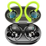 Rulefiss Wireless Earbuds, Bluetooth 5.3 Headphones Wireless Headphones, HD Mic Noise Cancelling Earbuds, 48H Playback Wireless Earphones, Dual L