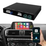 Road Top Wireless Carplay Retrofit Kit Decoder for BMW 1 2 3 4 Series with NBT System F20 F21 F22 F23 F30 F31 F32 F33 2011-2015 Year, Support Wir