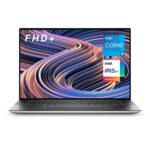 Dell XPS 15 9520 15.6" FHD+ Laptop, Intel Core i5-12500H, 16GB RAM, 512GB SSD, Backlit Keyboard, Fingerprint Reader, Windows 11 Home (Silver)