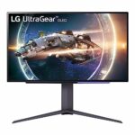 LG UltraGear 27GR95QE - 27 inch OLED Gaming Monitor QHD (2560 x 1440), 240Hz Refresh Rate, 0.03ms (GtG) Response Time, Anti-glare, AMD FreeSync P