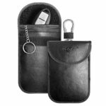 Faraday Pouch for Car Keys - Car Key Signal Blocker Pouch | Keyless Car Key Signal Blocker Pouch, Faraday Pouch For Car Keys 2 Pack, RFID Key Pou