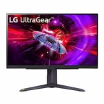LG UltraGear Gaming Monitor 27GR75Q, 27 inch, 1440p, 165Hz, 1ms GtG, IPS Display, HDR 10, NVIDIA G-Sync & AMD FreeSync compatible, Smart Energy S