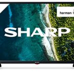Sharp 1T C32BB3IE1NB 32 Inch TV, 720p, HD Display with Harman/Kardon Speakers, Dolby Digital Audio Decoder, 3 x HDMI Ports, 2 x USB Ports, Scart