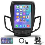 Car Stereo Android for Ford Fiesta MK7 2009-2016 with Mirror Link, Rimoody 9.7 Inch Touch Screen Car Radio with GPS Navigation Bluetooth FM WiFi