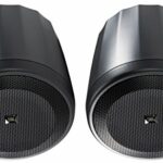 JBL Professional C62P Ultra-Compact Mid-High Satellite Hanging Pendant Speaker, Black, Sold as Pair