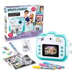 Studio Creator Photo Creator Instant , Kids Digital Camera with Built-In Printer, 250+ Dry Prints, 4GB Micro SD Card Included, Rechargeable, (CLK