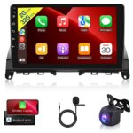 2G 32G for Mercedes Benz C-Class C180 C200 C230 C250 C300 C350 W204 S204 2006-2011 with Wireless Apple Carplay, Rimoody 9’’ Touch Screen Benz Car